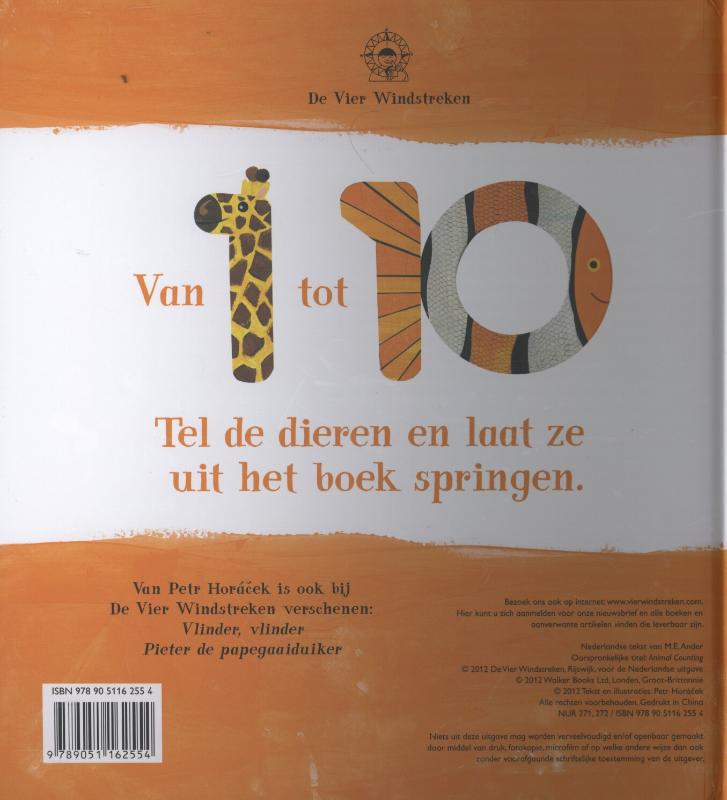 Achterkant van Pop-upboek