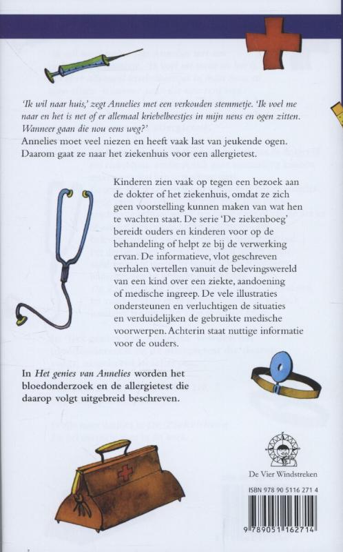 Achterkant van Het genies van Annelies