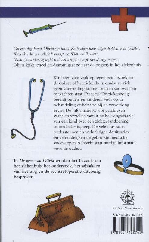 Achterkant van De ogen van Olivia