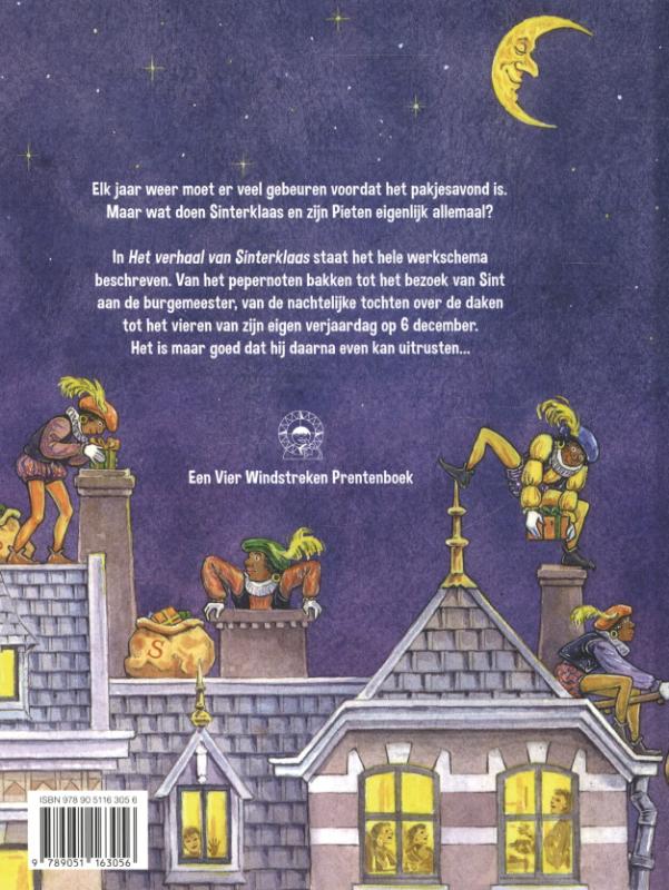 Achterkant van Het verhaal van Sinterklaas