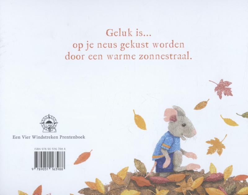 Achterkant van Geluk is...