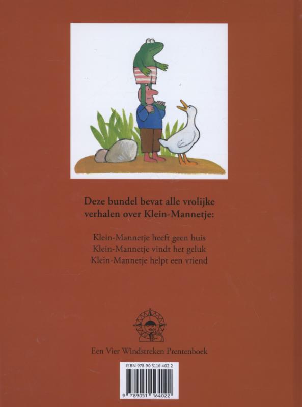 Achterkant van Het grote boek van Klein-Mannetje