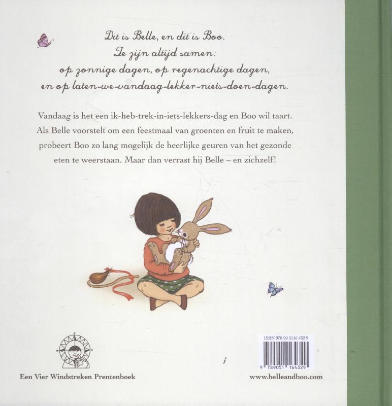 Achterkant van Belle & Boo en de smikkel-smul-dag