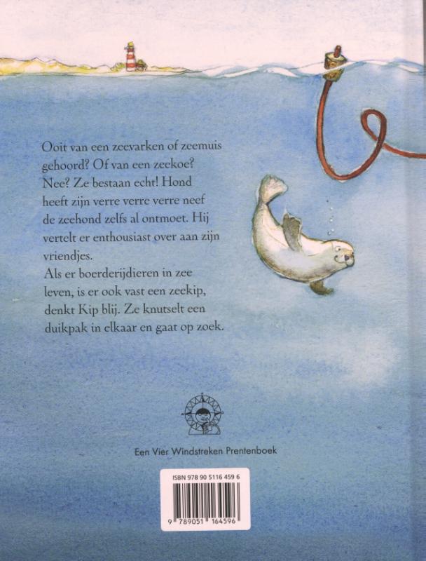 Achterkant van Op zoek naar de zeekip
