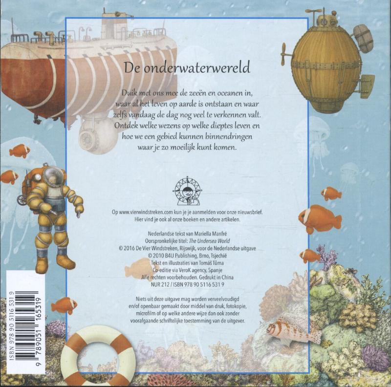 Achterkant van De onderwaterwereld