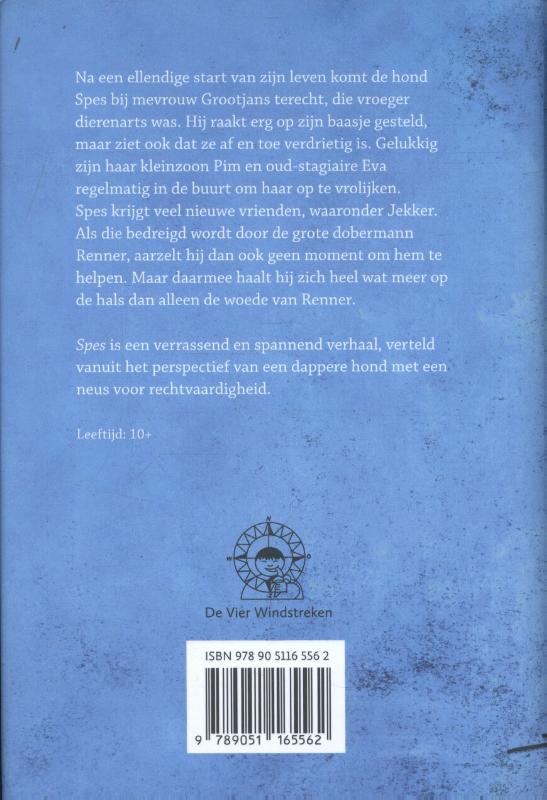 Achterkant van Spes