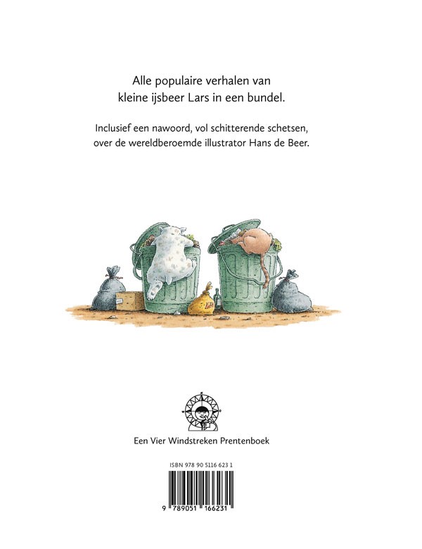 Achterkant van Het grote boek van Kleine IJsbeer