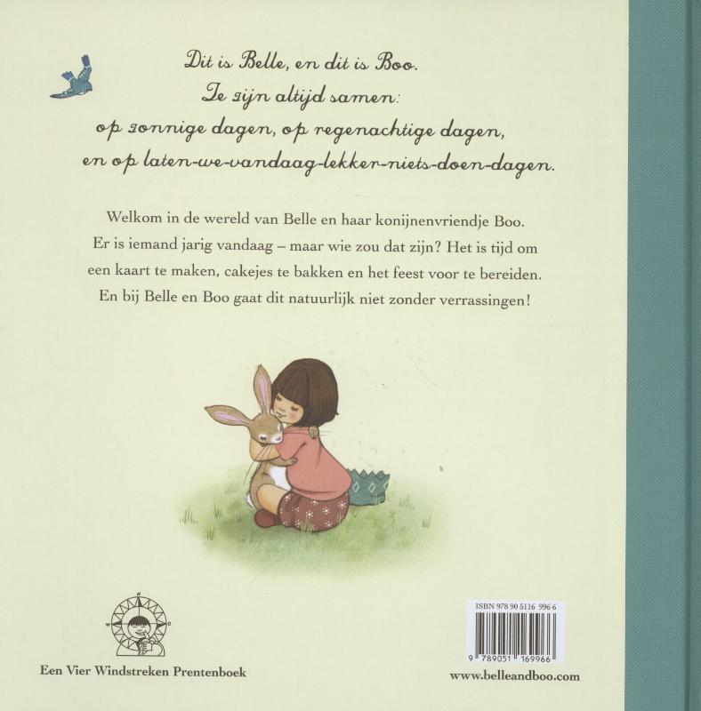 Achterkant van Belle en Boo en het verrassingsfeestje