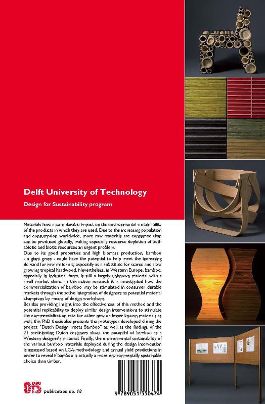 Achterkant van Design Interventions for Stimulating Bamboo Commercialization