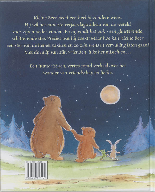 Achterkant van Kleine Beer heeft een wens