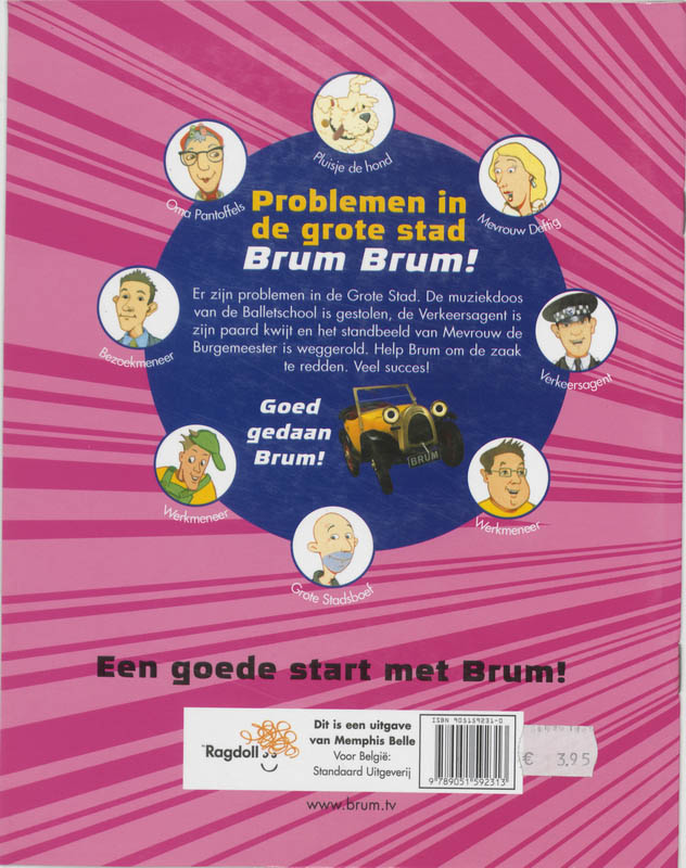 Achterkant van Roze omslag