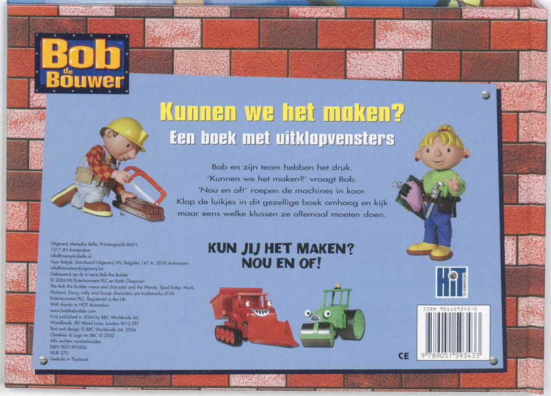 Achterkant van Kunnen we het maken?