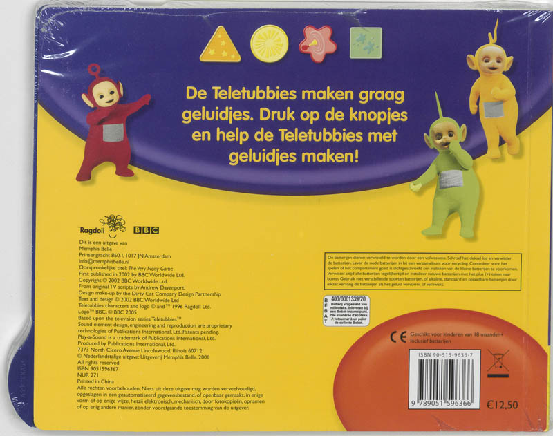 Achterkant van Eerste geluidjes