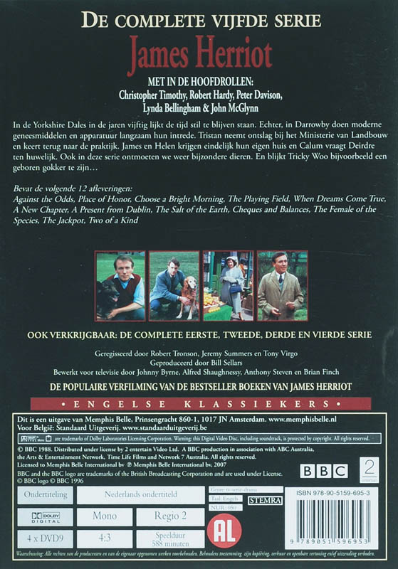 Achterkant van Serie 5