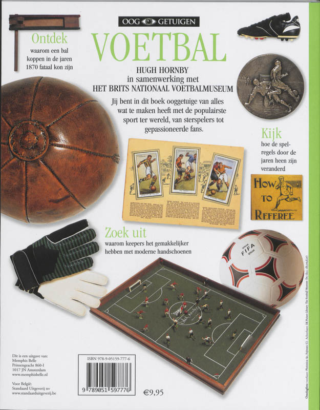 Achterkant van Voetbal