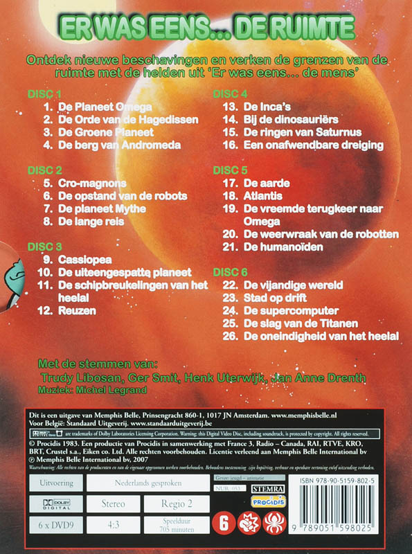Achterkant van De ruimte