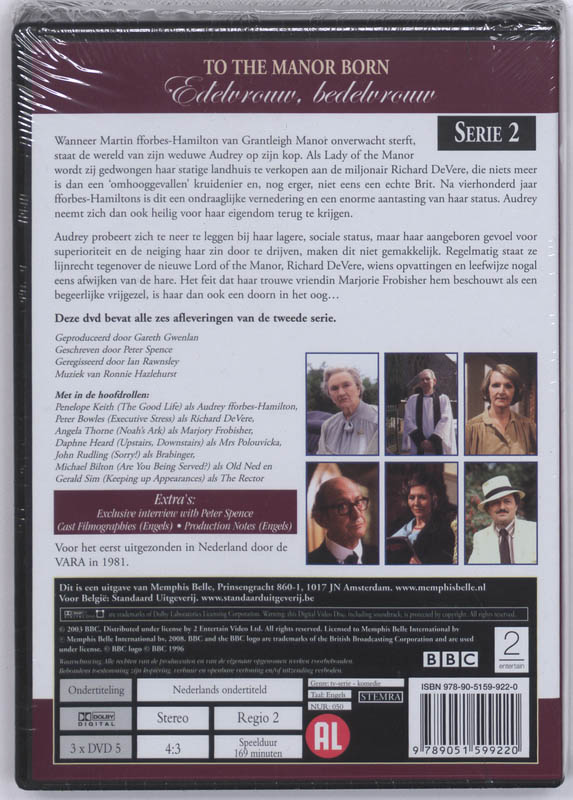 Achterkant van Serie 2