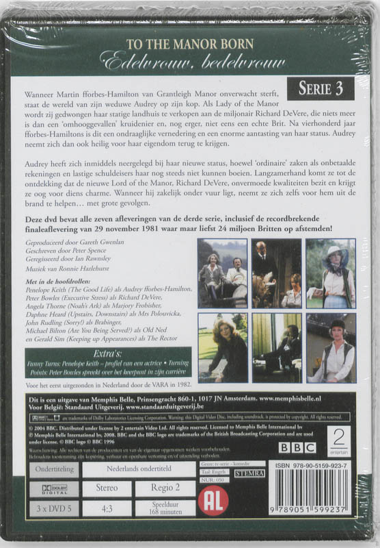 Achterkant van Serie 3