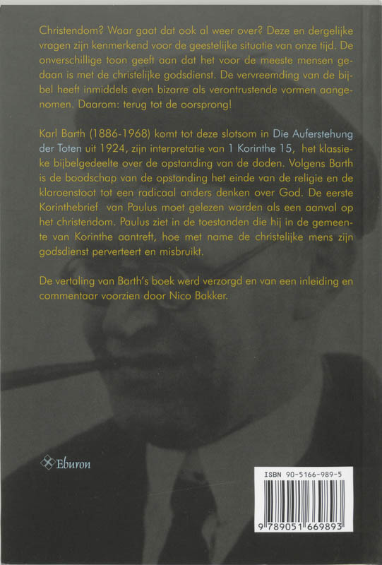Achterkant van Opstanding