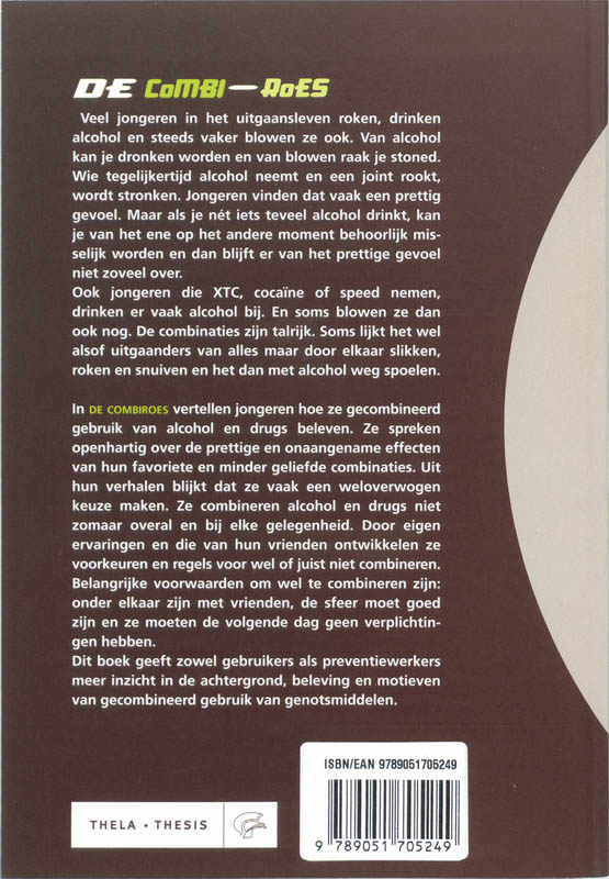 Achterkant van De combiroes