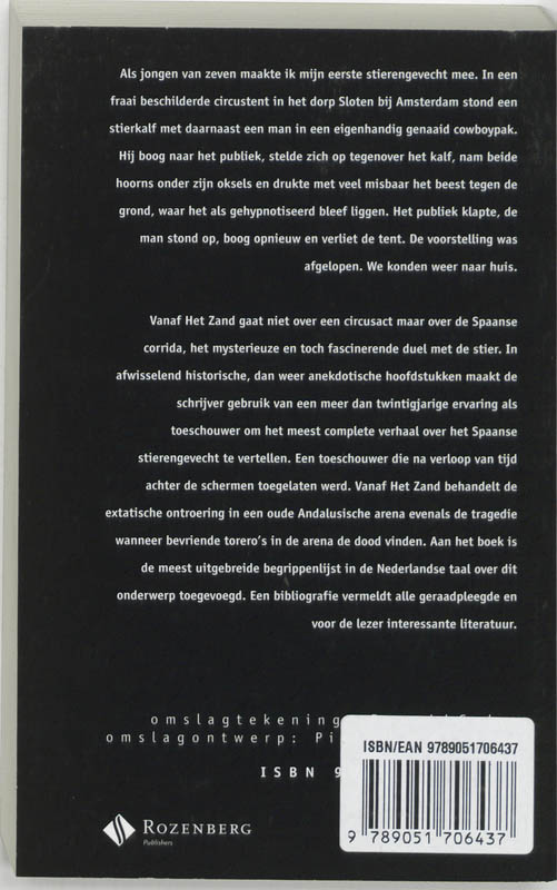 Achterkant van Vanaf het Zand