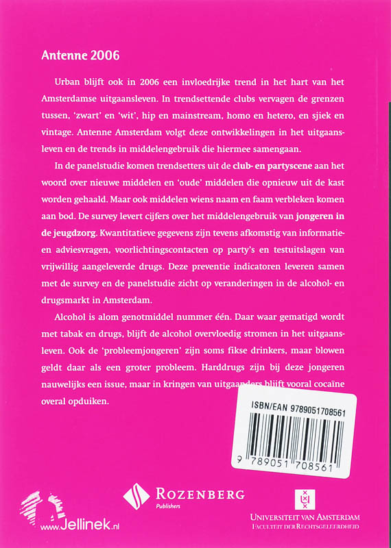 Achterkant van 2006