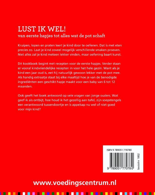 Achterkant van Lust ik wel!