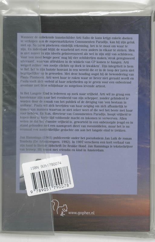 Achterkant van Het langste eind