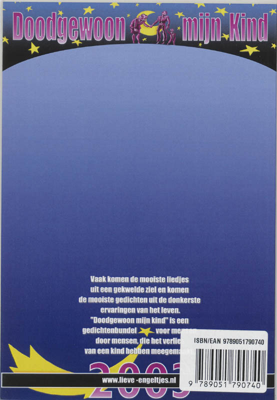Achterkant van 2003