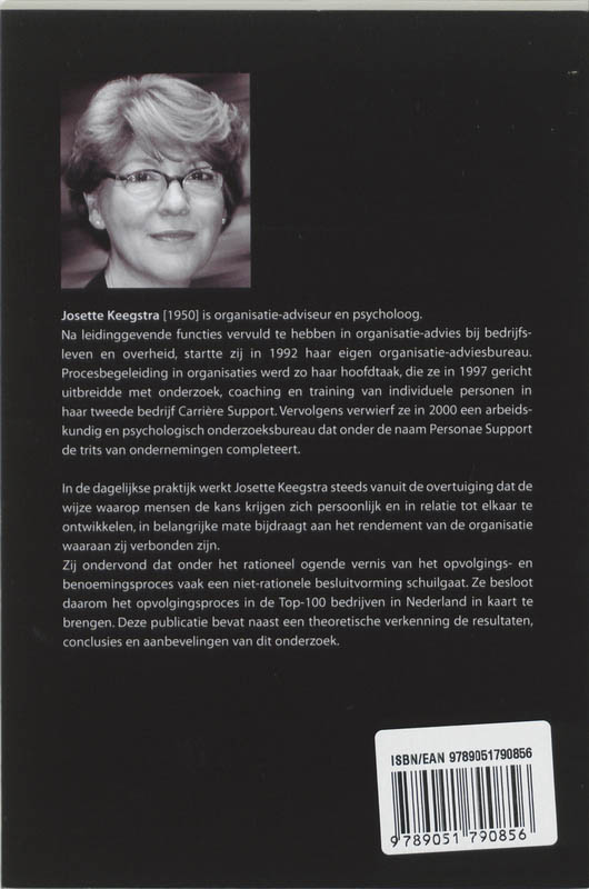Achterkant van Op weg naar de top