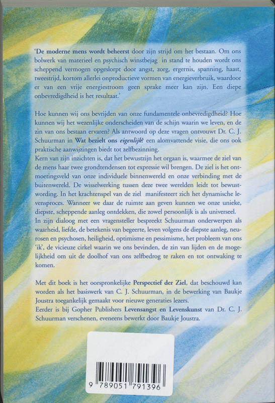 Achterkant van Wat bezielt ons eigenlijk?