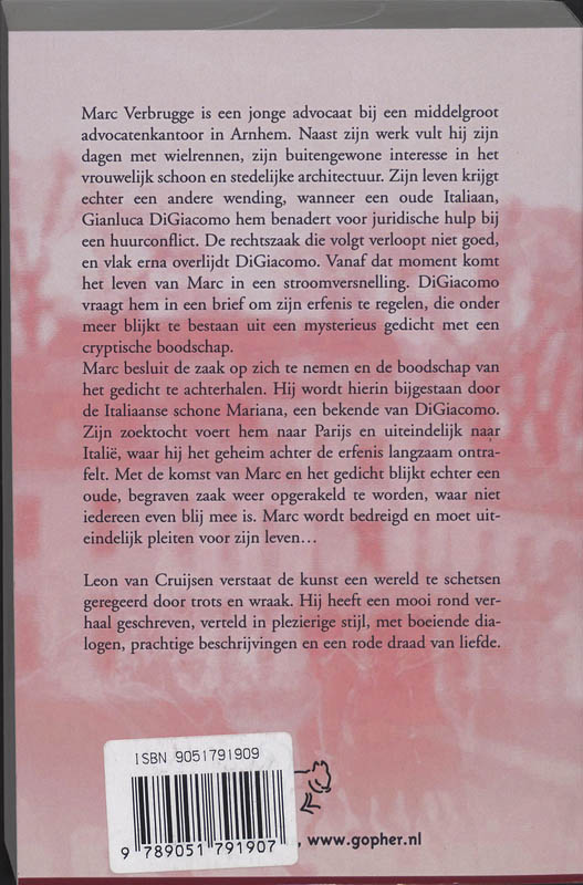 Achterkant van De Adelaarsengel