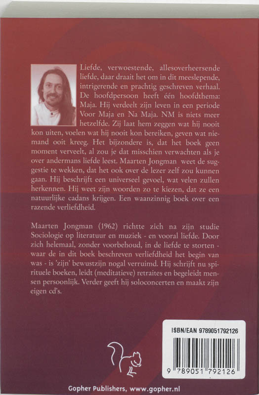 Achterkant van Testament van een individu
