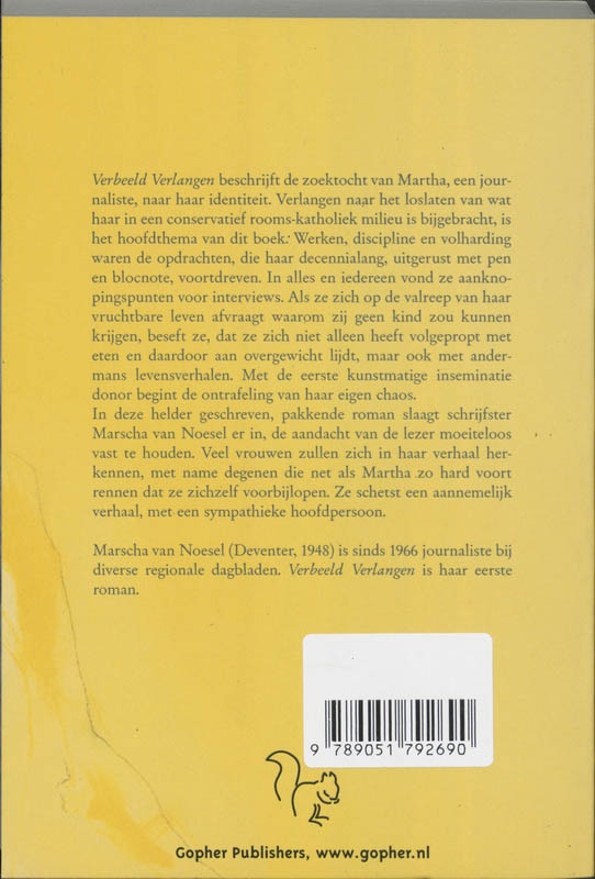 Achterkant van Verbeeld verlangen