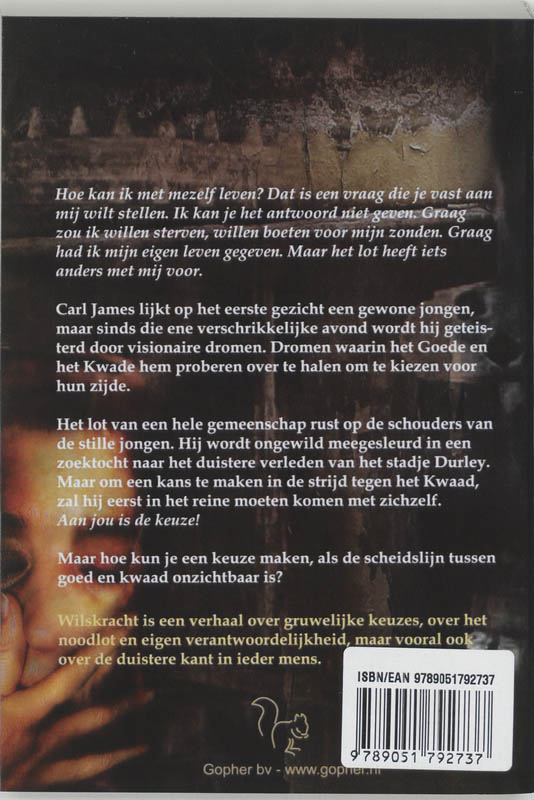 Achterkant van Wilskracht