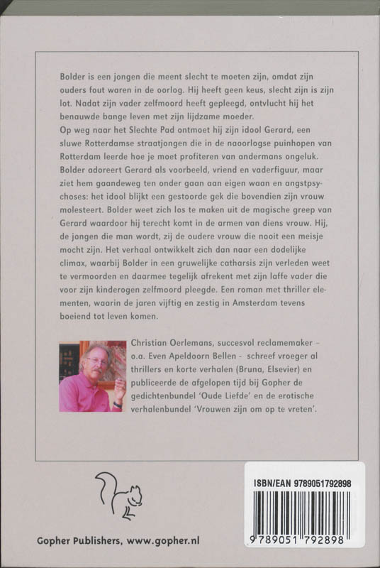 Achterkant van Het slechte pad