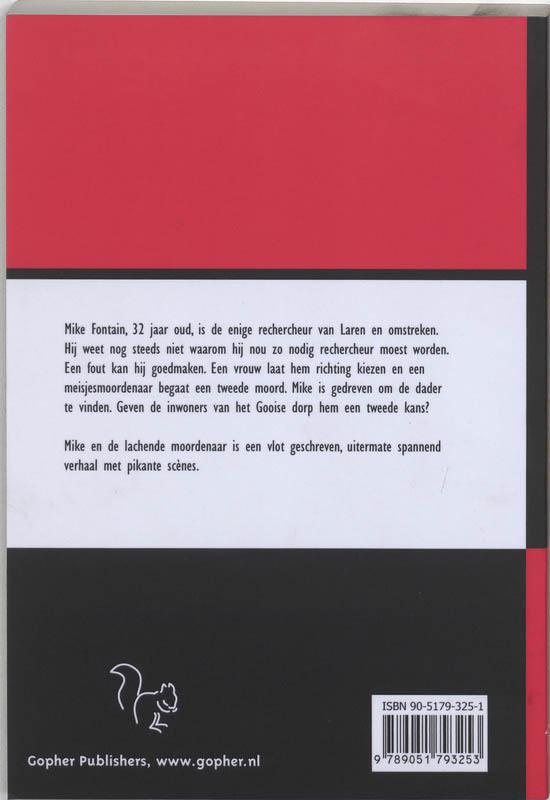 Achterkant van Mike en de lachende moordenaar
