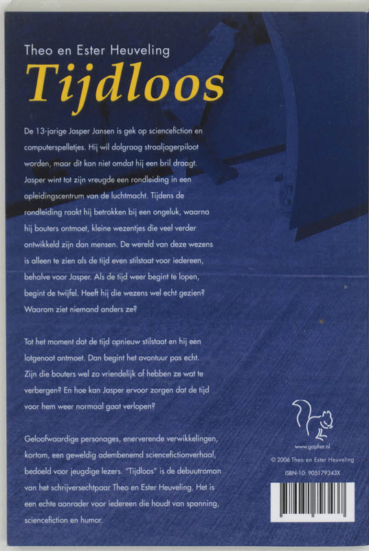 Achterkant van Tijdloos