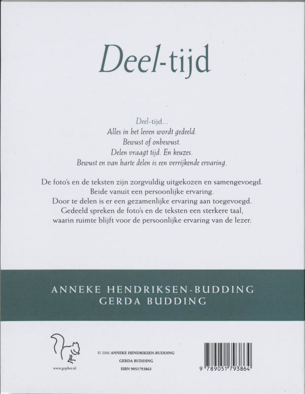 Achterkant van Deel-tijd