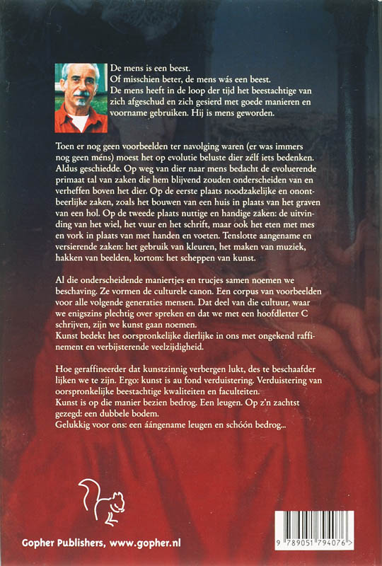 Achterkant van Een aangename duisterheid