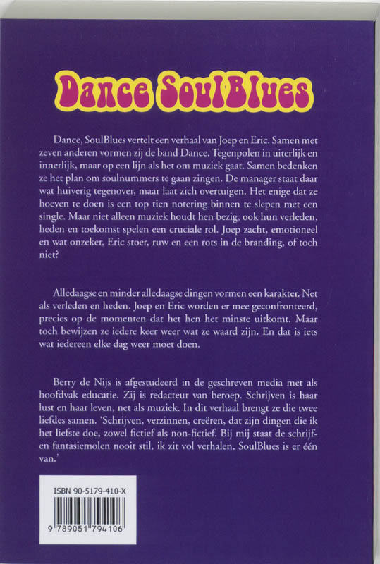 Achterkant van Dance Soul Blues