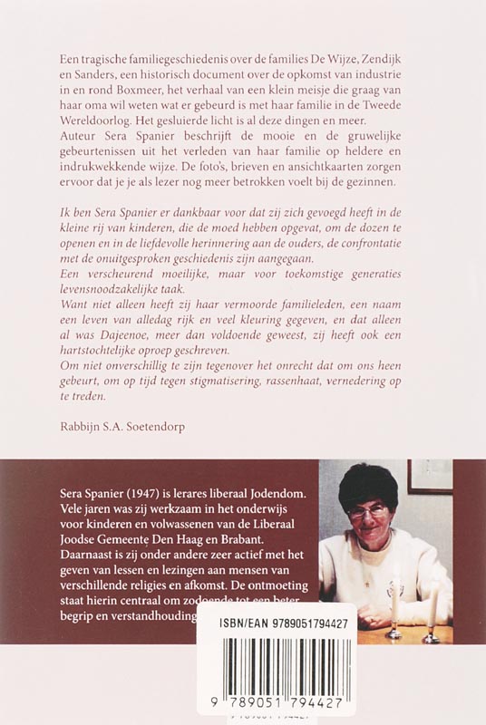 Achterkant van Het gesluierde licht