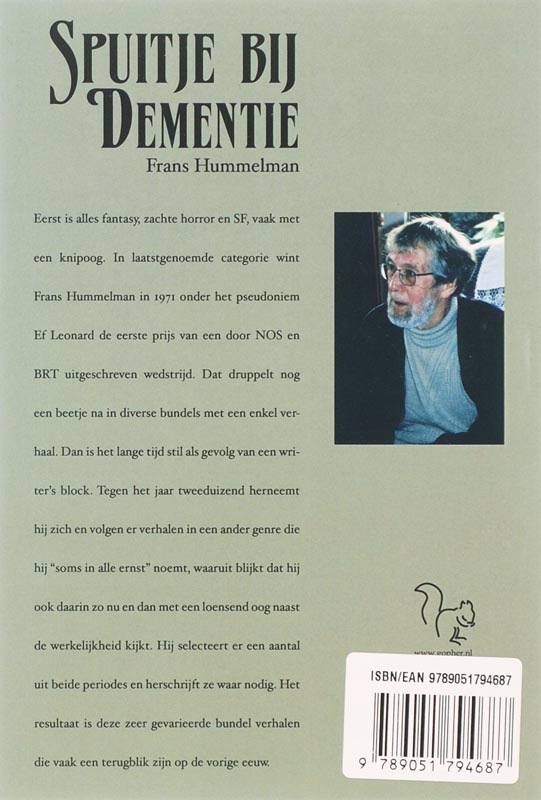 Achterkant van Spuitje bij dementie