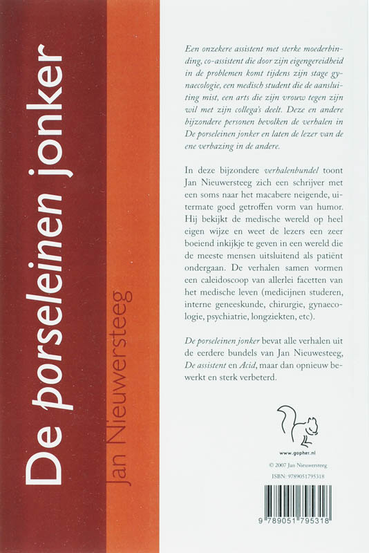 Achterkant van De porseleinen jonker