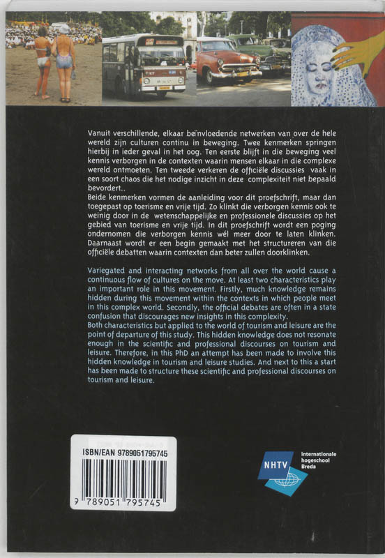Achterkant van Contexts in tourism and leisure studies
