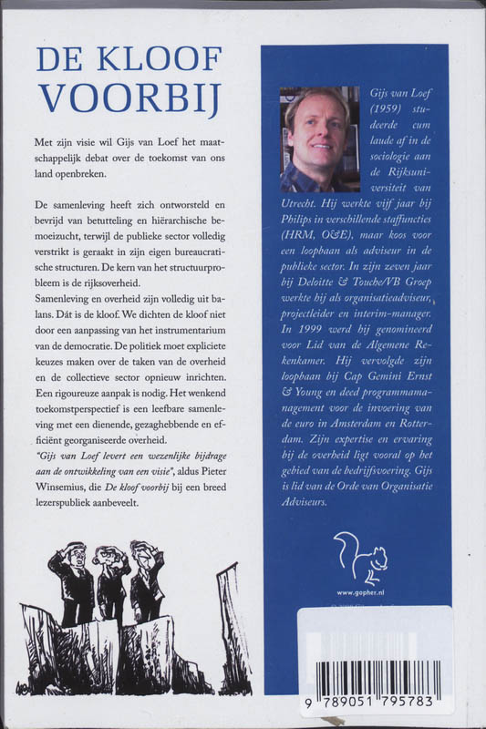Achterkant van De kloof voorbij