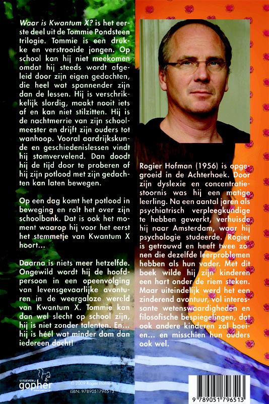 Achterkant van Waar is Kwantum X?