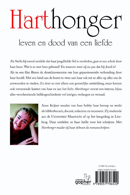 Achterkant van Harthonger