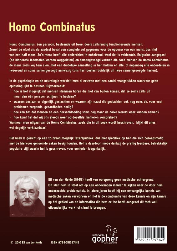 Achterkant van Homo Combinatus