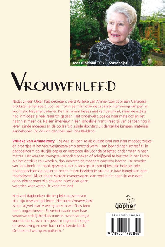 Achterkant van Vrouwenleed